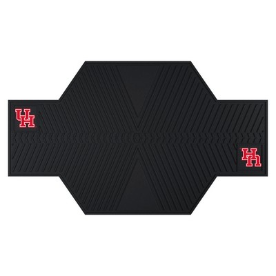 Fan Mats  LLC Houston Cougars Motorcycle Mat Black