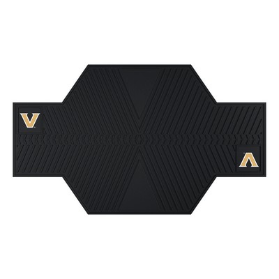 Fan Mats  LLC Vanderbilt Commodores Motorcycle Mat Black