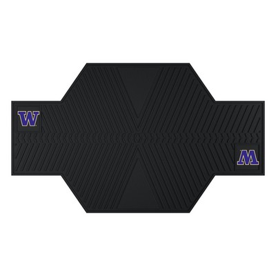 Fan Mats  LLC Washington Huskies Motorcycle Mat Black