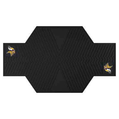 Fan Mats  LLC Minnesota Vikings Motorcycle Mat Black