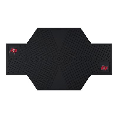 Fan Mats  LLC Tampa Bay Buccaneers Motorcycle Mat Black