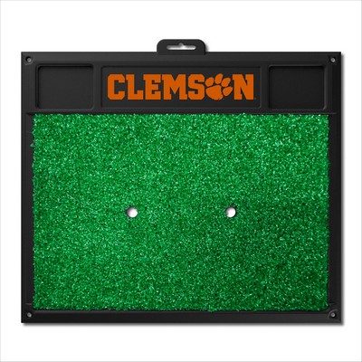 Fan Mats  LLC Clemson Tigers Golf Hitting Mat Orange