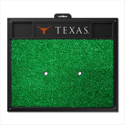 Fan Mats  LLC Texas Longhorns Golf Hitting Mat Orange