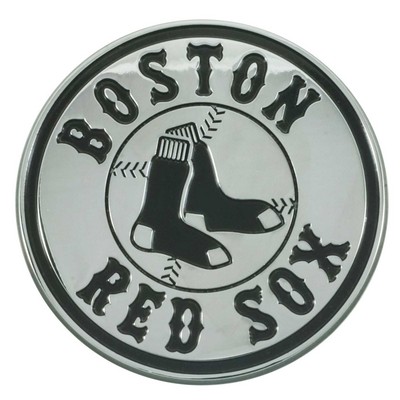 Fan Mats  LLC Boston Red Sox Chrome Emblem Chrome