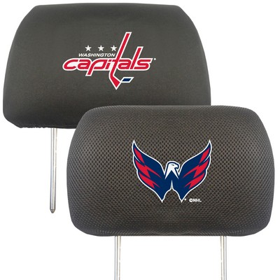 Fan Mats  LLC Washington Capitals Head Rest Cover Black