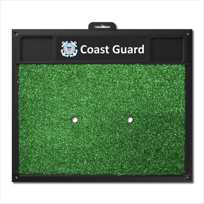 Fan Mats  LLC U.S. Coast Guard n/a Golf Hitting Mat Red