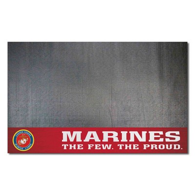 Fan Mats  LLC U.S. Marines n/a Grill Mat Red