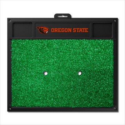 Fan Mats  LLC Oregon State Beavers Golf Hitting Mat Black