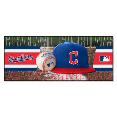 Fan Mats  LLC Cleveland Guardians Baseball Runner Blue