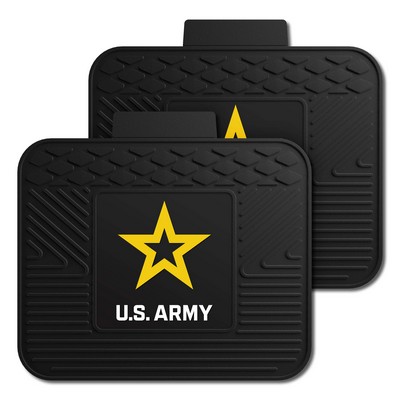 Fan Mats  LLC U.S. Army n/a 2 Utility Mats Black