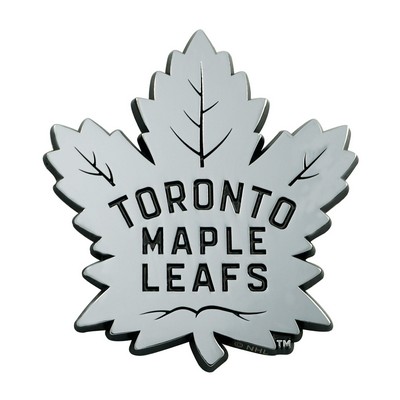 Fan Mats  LLC Toronto Maple Leafs Chrome Emblem Chrome