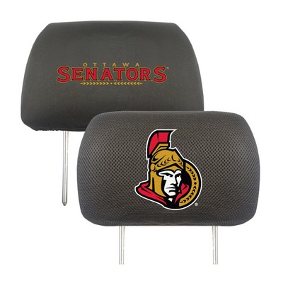 Fan Mats  LLC Ottawa Senators Head Rest Cover Black