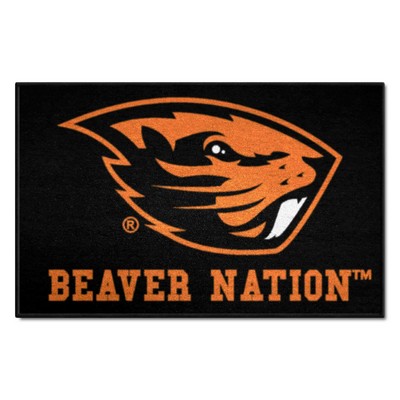 Fan Mats  LLC Oregon State Beavers Starter Mat Black