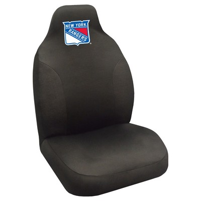 Fan Mats  LLC New York Rangers Seat Cover Black