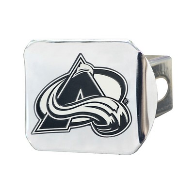 Fan Mats  LLC Colorado Avalanche Hitch Cover Chrome Chrome