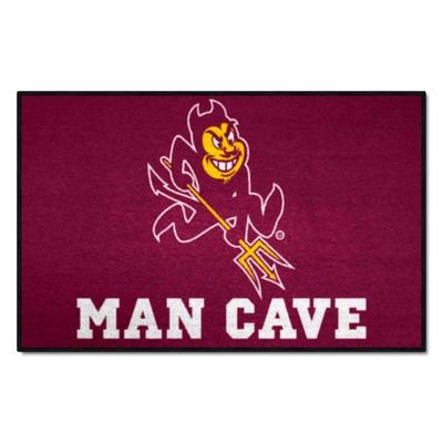 Fan Mats  LLC Arizona State Sun Devils Starter Mat Man Cave Maroon