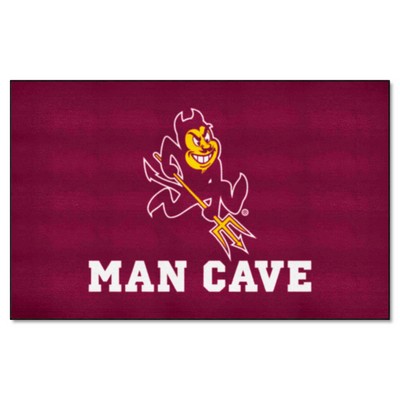 Fan Mats  LLC Arizona State Sun Devils Ulti-Mat Man Cave Maroon