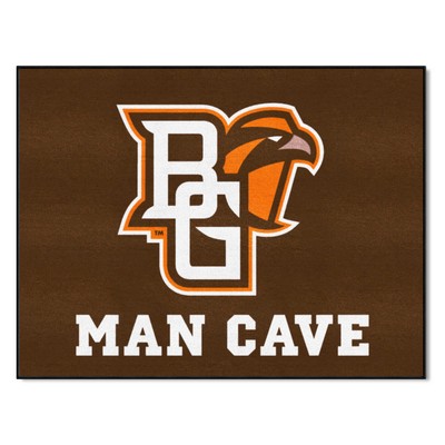 Fan Mats  LLC Bowling Green Falcons All-Star Mat Man Cave Brown