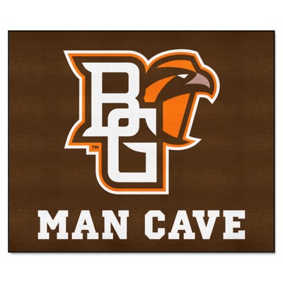 Fan Mats  LLC Bowling Green Falcons Tailgater Mat Man Cave Brown