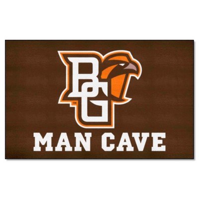 Fan Mats  LLC Bowling Green Falcons Ulti-Mat Man Cave Brown