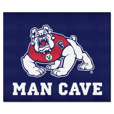 Fan Mats  LLC Fresno State Bulldogs Tailgater Mat Man Cave Navy