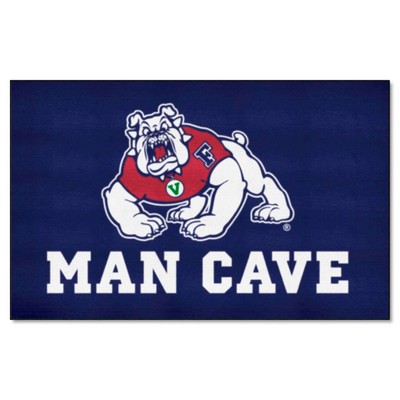 Fan Mats  LLC Fresno State Bulldogs Ulti-Mat Man Cave Navy