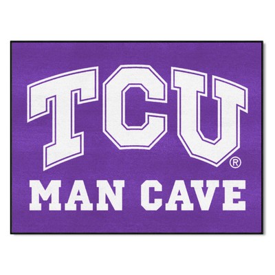 Fan Mats  LLC TCU Horned Frogs All-Star Mat Man Cave Purple