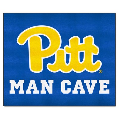 Fan Mats  LLC Pitt Panthers Tailgater Mat Man Cave Navy