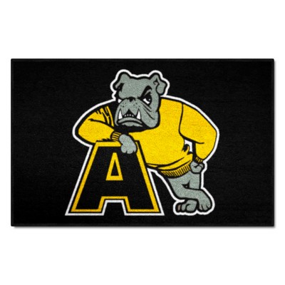 Fan Mats  LLC Adrian College Bulldogs Starter Mat Black