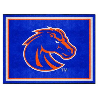 Fan Mats  LLC Boise State Broncos 8x10 Rug Blue