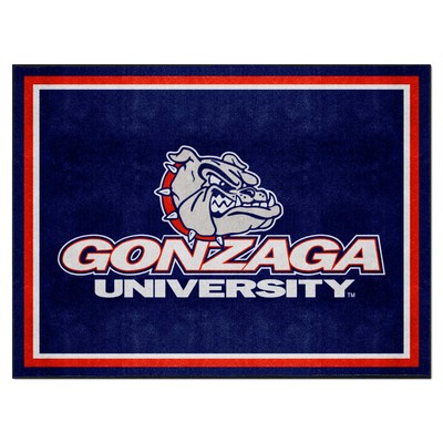 Fan Mats  LLC Gonzaga Bulldogs 8x10 Rug Blue