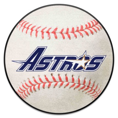 Fan Mats  LLC Houston Astros Baseball Mat Retro White