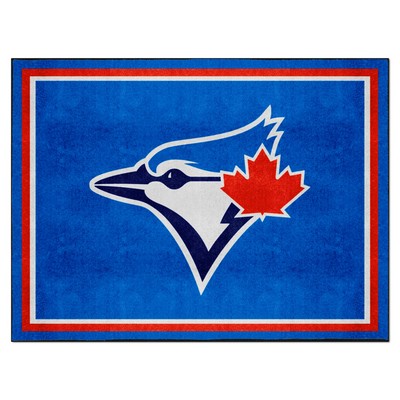 Fan Mats  LLC Toronto Blue Jays 8x10 Rug Blue