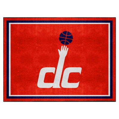 Fan Mats  LLC Washington Wizards 8x10 Rug Red