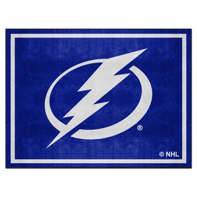 Fan Mats  LLC Tampa Bay Lightning 8x10 Rug Royal