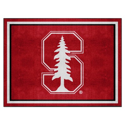 Fan Mats  LLC Stanford Cardinal 8x10 Rug Cardinal