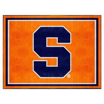 Fan Mats  LLC Syracuse Orange 8x10 Rug Orange