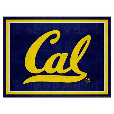 Fan Mats  LLC Cal Golden Bears 8x10 Rug Blue