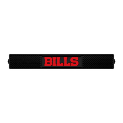 Fan Mats  LLC Buffalo Bills Drink Mat Black