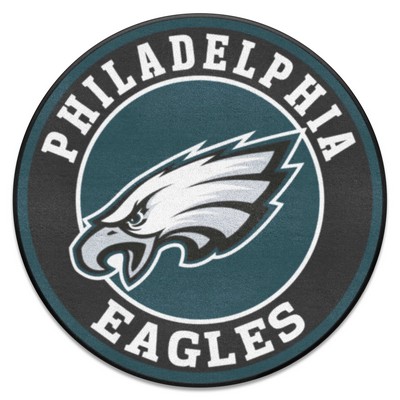 Fan Mats  LLC Philadelphia Eagles Roundel Mat Teal