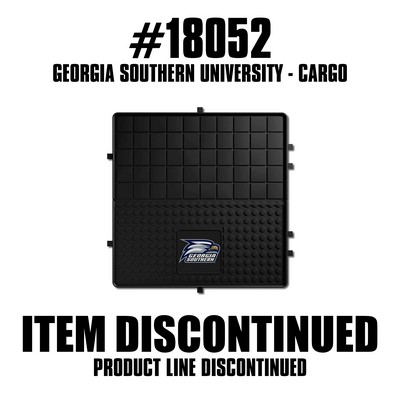 Fan Mats  LLC Georgia Southern Eagles Heavy Duty Vinyl Cargo Mat Black