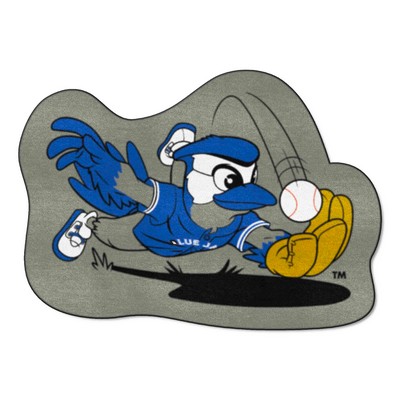 Fan Mats  LLC Toronto Blue Jays Mascot Mat Blue