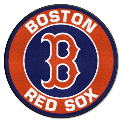 Fan Mats  LLC Boston Red Sox Roundel Mat Navy