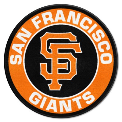 Fan Mats  LLC San Francisco Giants Roundel Mat Orange