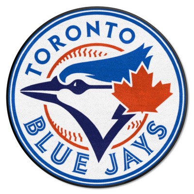 Fan Mats  LLC Toronto Blue Jays Roundel Mat Blue