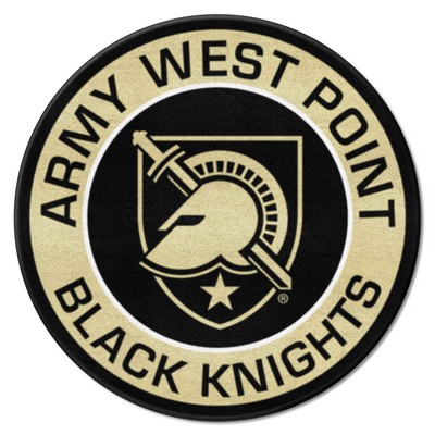 Fan Mats  LLC Army West Point Black Knights Roundel Mat Black