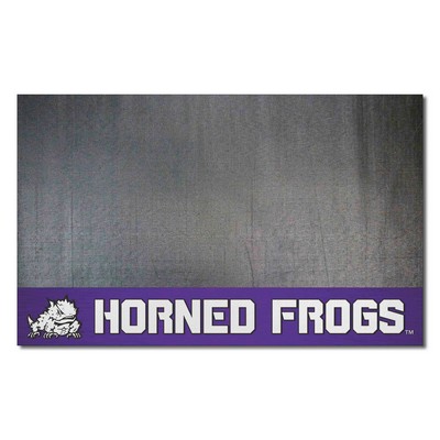 Fan Mats  LLC TCU Horned Frogs Grill Mat Purple