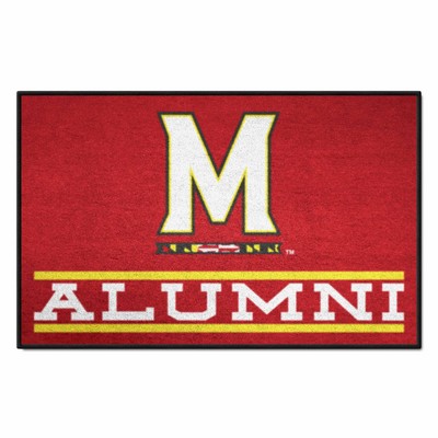 Fan Mats  LLC Maryland Terrapins Starter Mat Alumni Red