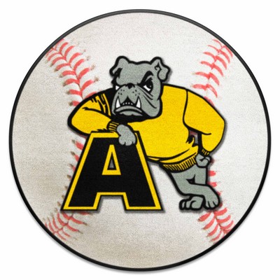 Fan Mats  LLC Adrian College Bulldogs Baseball Mat White