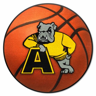 Fan Mats  LLC Adrian College Bulldogs Basketball Mat Orange